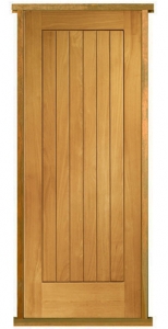 Suffolk Prehung Solid Oak External Door